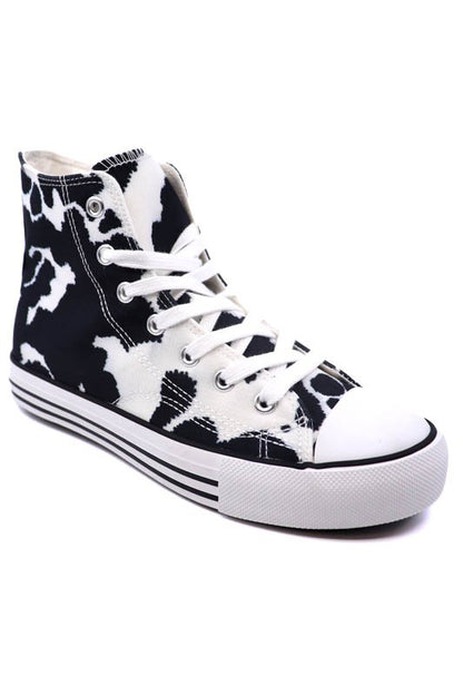 High Top Canvas Sneaker