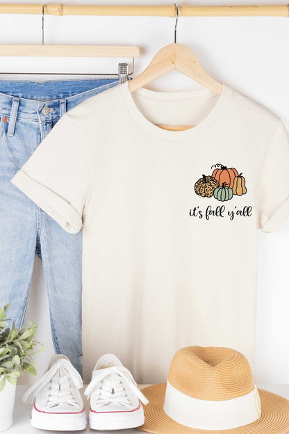 POCKET IT'S FALL Y'ALL Graphic Tee