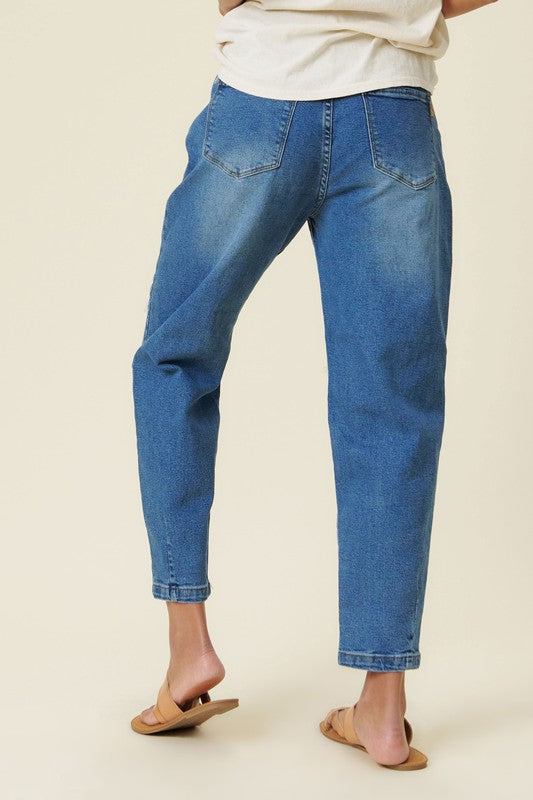 Distressed Slouchy Jean