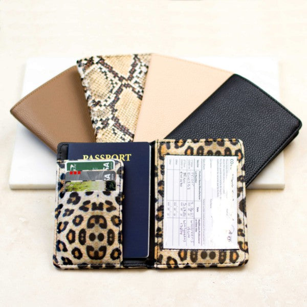 Passport and Vaccine Credit Card Wallet