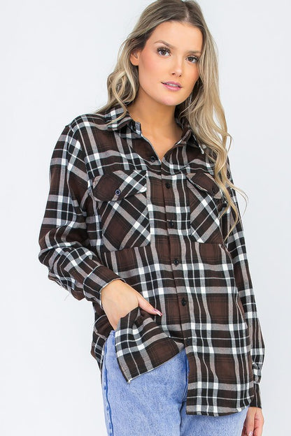 Oversized Plaid Flannel