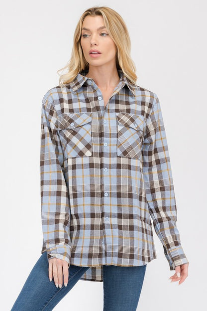 Oversized Plaid Flannel