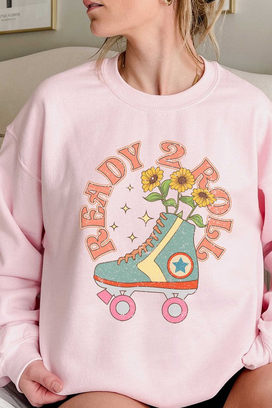 READY 2 ROLL GRAPHIC SWEATSHIRT