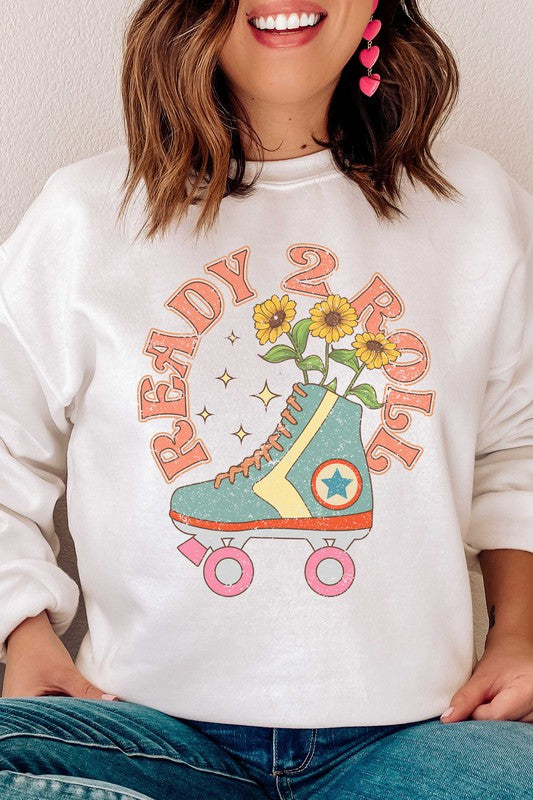 READY 2 ROLL GRAPHIC SWEATSHIRT