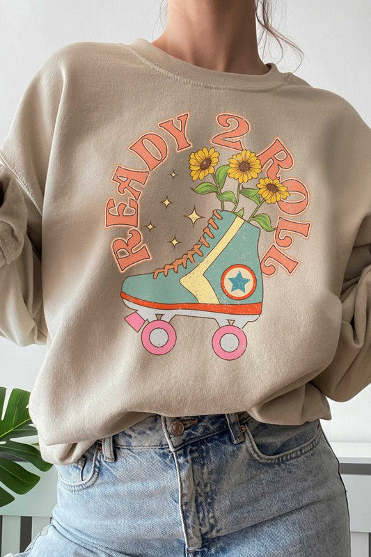 READY 2 ROLL GRAPHIC SWEATSHIRT