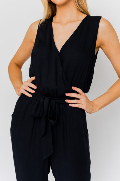 Sleeveless Surplus Jumpsuit