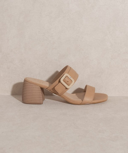 OASIS SOCIETY Nicole - Buckle Block Heel