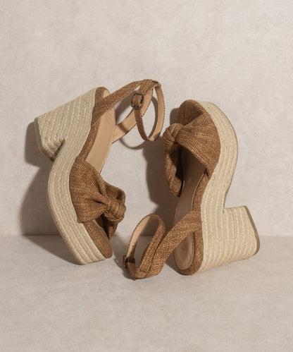 OASIS SOCIETY Mackenzie - Espadrille Wedge Sandal