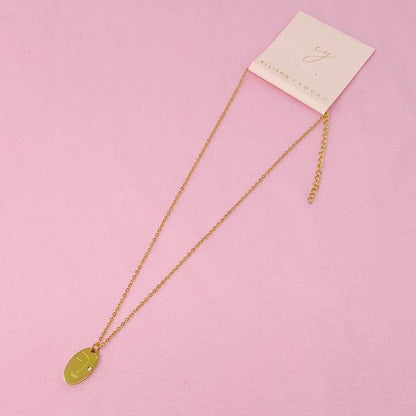 Oblong Face Necklace