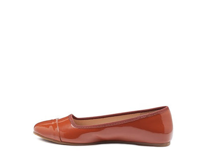 CAMELLA ROUND TOE BALLERINA FLAT SHOES