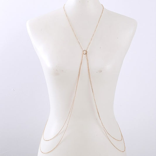 DOUBLE LAYERED BODY CHAIN