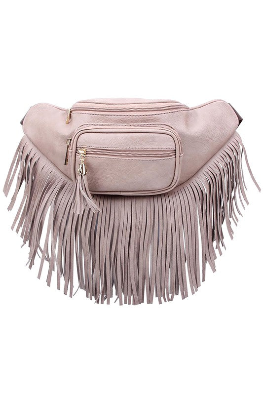 Fashion Fringe Tassel Fanny Pack Waist Bag