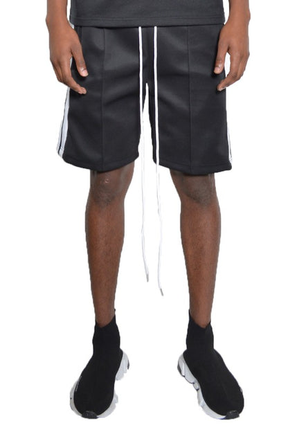 Solid Tape Shorts Above the Knee Sweat Short