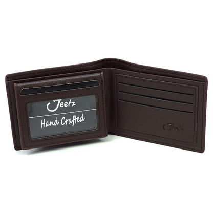 Jeetz Monogram Bi-fold Mens Wallet