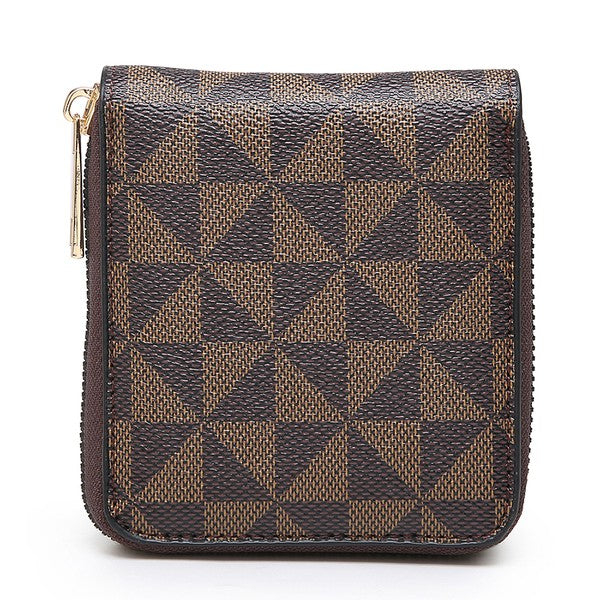 Monogram Zip Around Wallet