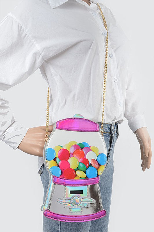 Gum Ball Machine Novelty Swing Bag