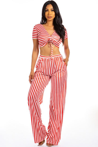 SEXY TWO PIECE PANT SET