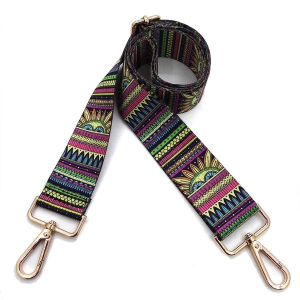 Fashion Rainbow Print Shoulder Strap