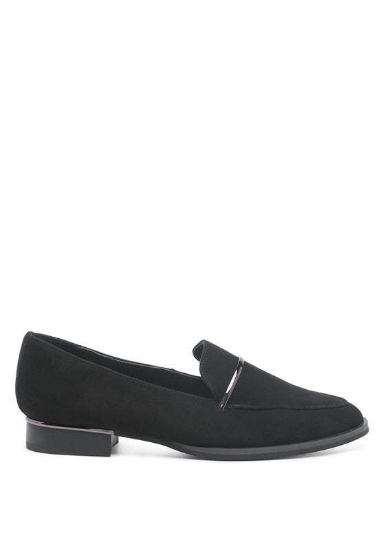 PAULINA Suede Leather Loafers