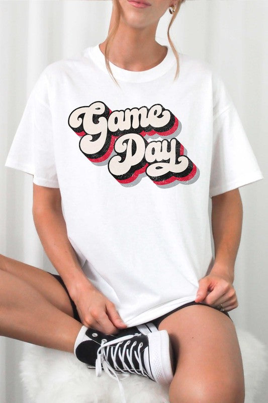 RETRO GAME DAY GRAPHIC TEE