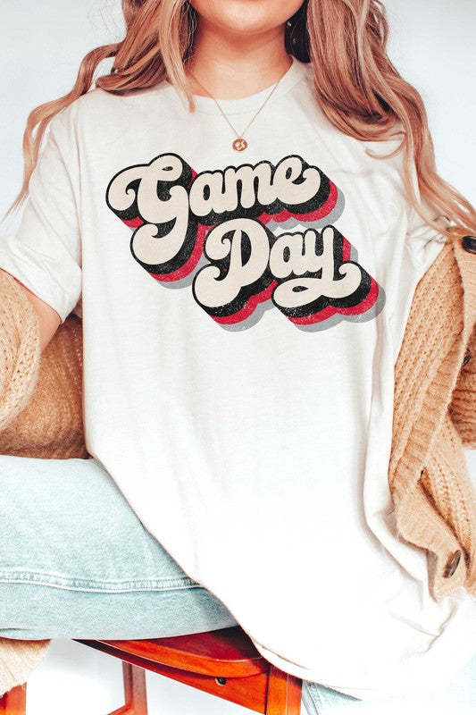 RETRO GAME DAY GRAPHIC TEE