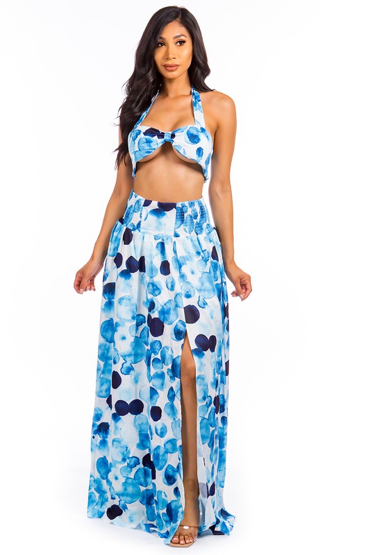 SEXY SUMMER TWO PIECE DRESS SET