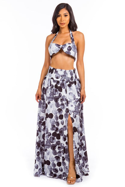 SEXY SUMMER TWO PIECE DRESS SET