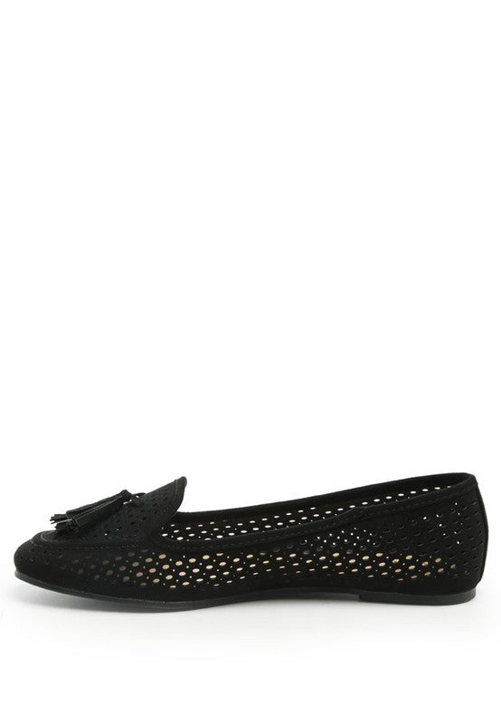 FEET NEST PERFORATED MICROFIBER LOAFER