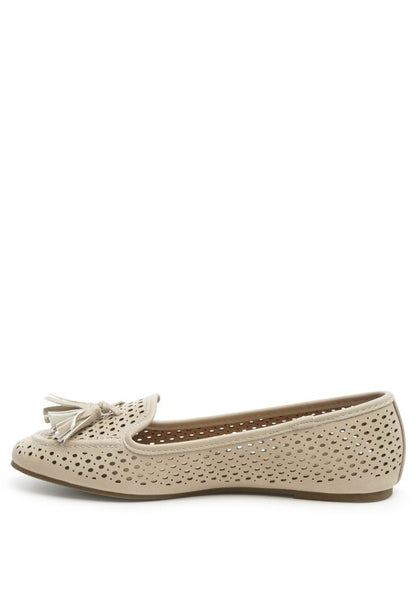 FEET NEST PERFORATED MICROFIBER LOAFER