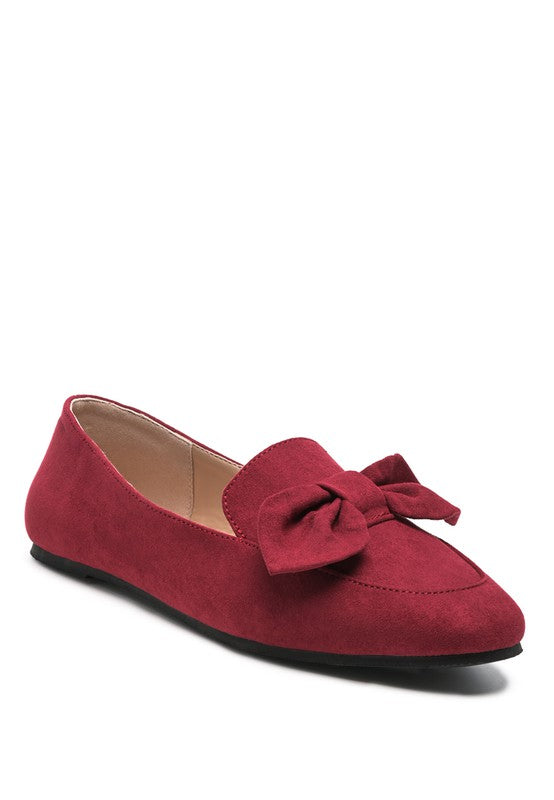 REMEE Front Bow Loafers