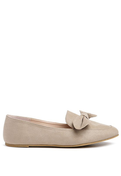 REMEE Front Bow Loafers