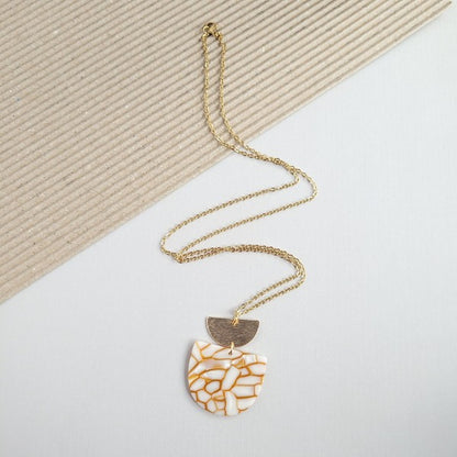 Harper Pumpkin Spice Necklace