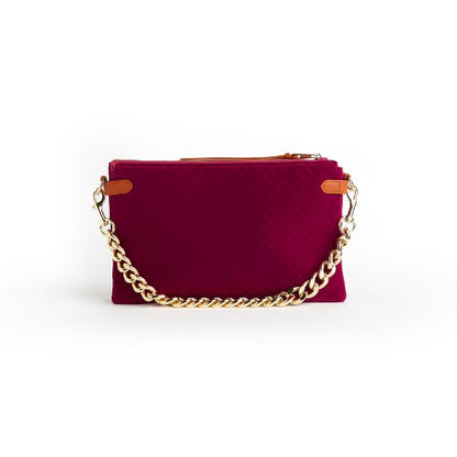 Velvet Envelope Boho Handbag