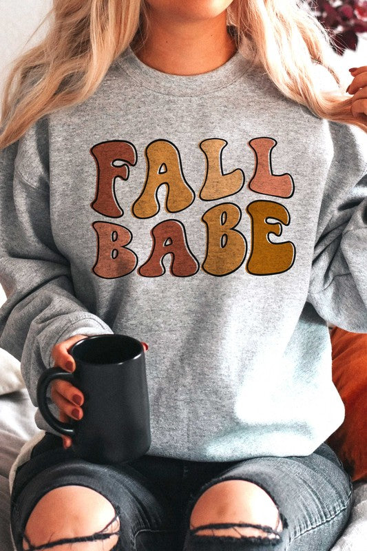 FALL BABE GRAPHIC SWEATSHIRT