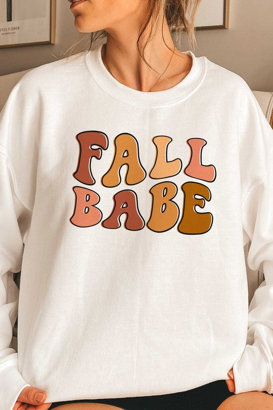 FALL BABE GRAPHIC SWEATSHIRT