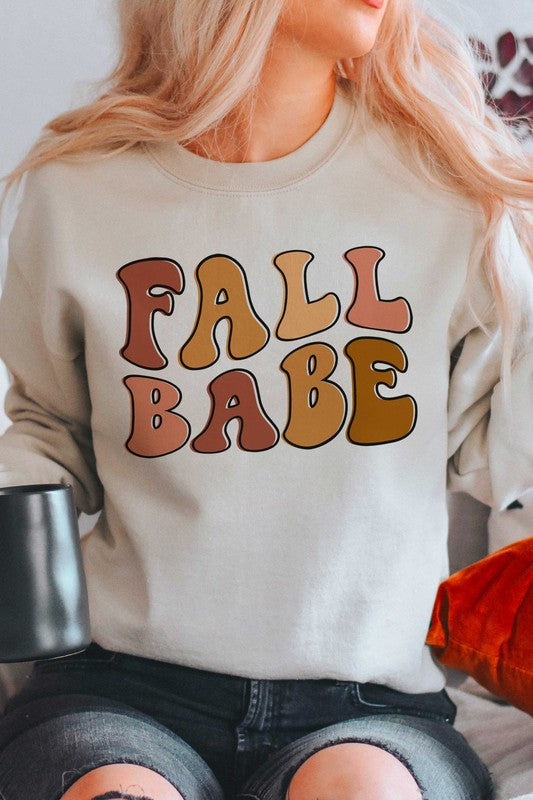 FALL BABE GRAPHIC SWEATSHIRT