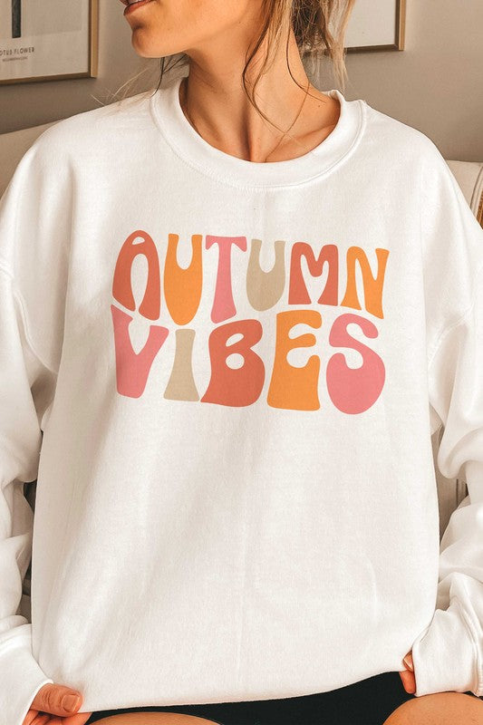 AUTUMN VIBES GRAPHIC SWEATSHIRT