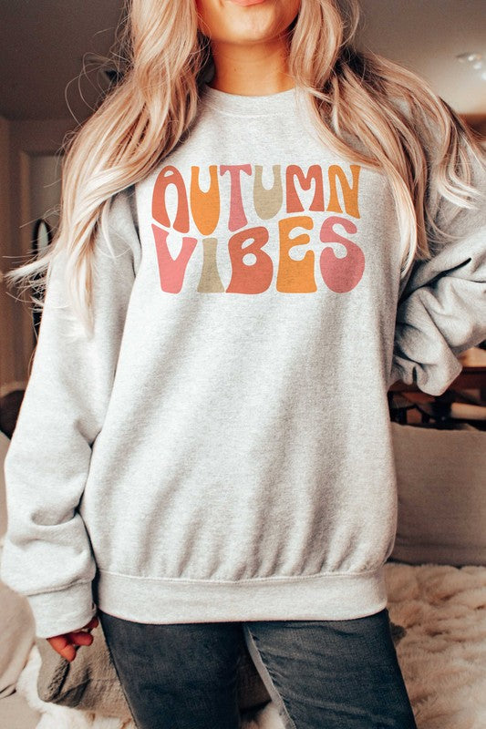 AUTUMN VIBES GRAPHIC SWEATSHIRT