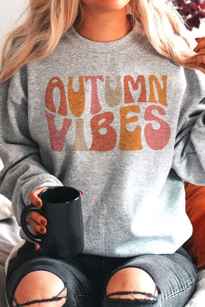 AUTUMN VIBES GRAPHIC SWEATSHIRT