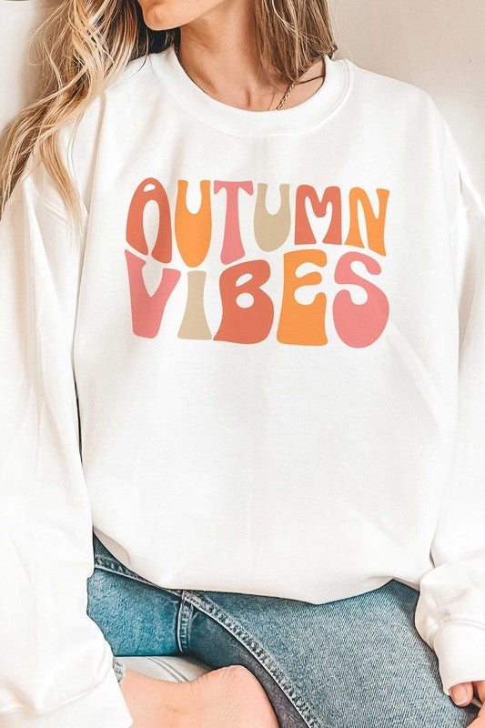 AUTUMN VIBES GRAPHIC SWEATSHIRT