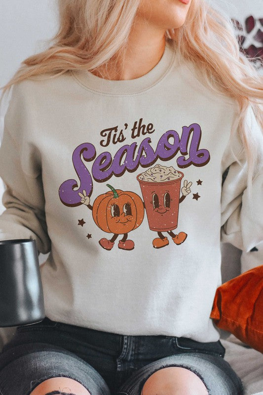 TIS' THE SEASON GRAPHIC SWEATSHIRT