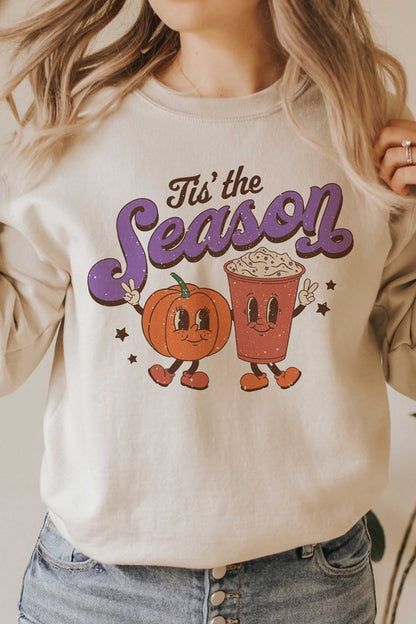 TIS' THE SEASON GRAPHIC SWEATSHIRT