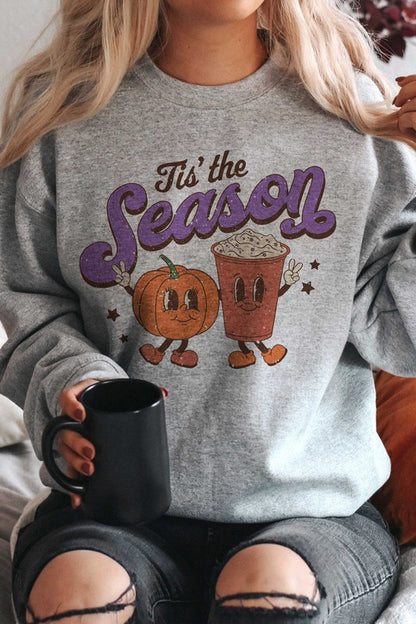 TIS' THE SEASON GRAPHIC SWEATSHIRT