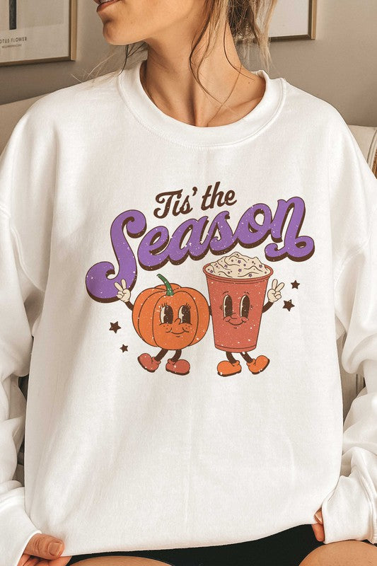 TIS' THE SEASON GRAPHIC SWEATSHIRT