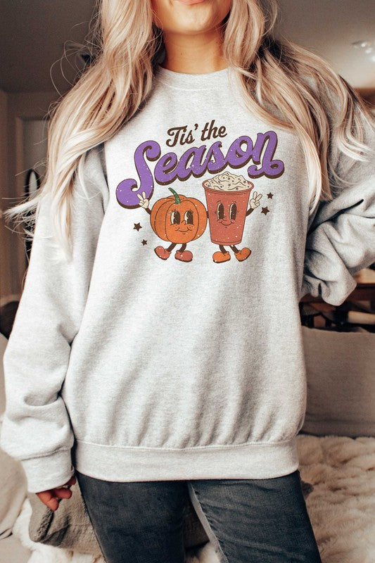 TIS' THE SEASON GRAPHIC SWEATSHIRT