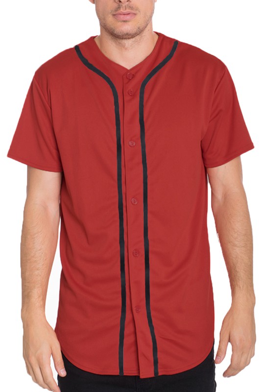 A-PACK Solid Baseball T Shirt Jersey