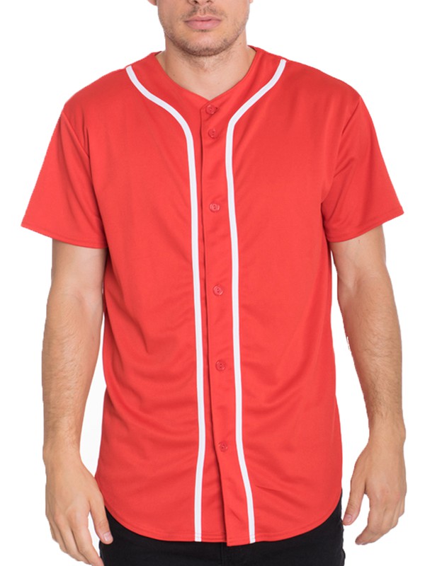 A-PACK Solid Baseball T Shirt Jersey