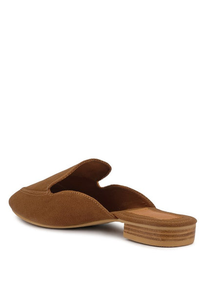 CALICO Organic Canvas Mules