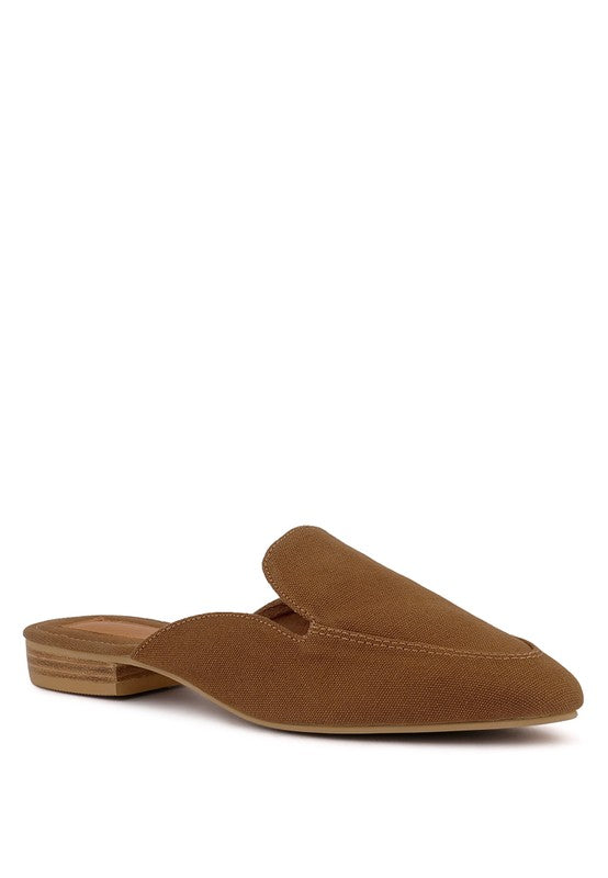 CALICO Organic Canvas Mules