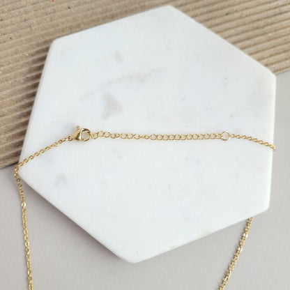 Ava Blonde Tortoise Necklace